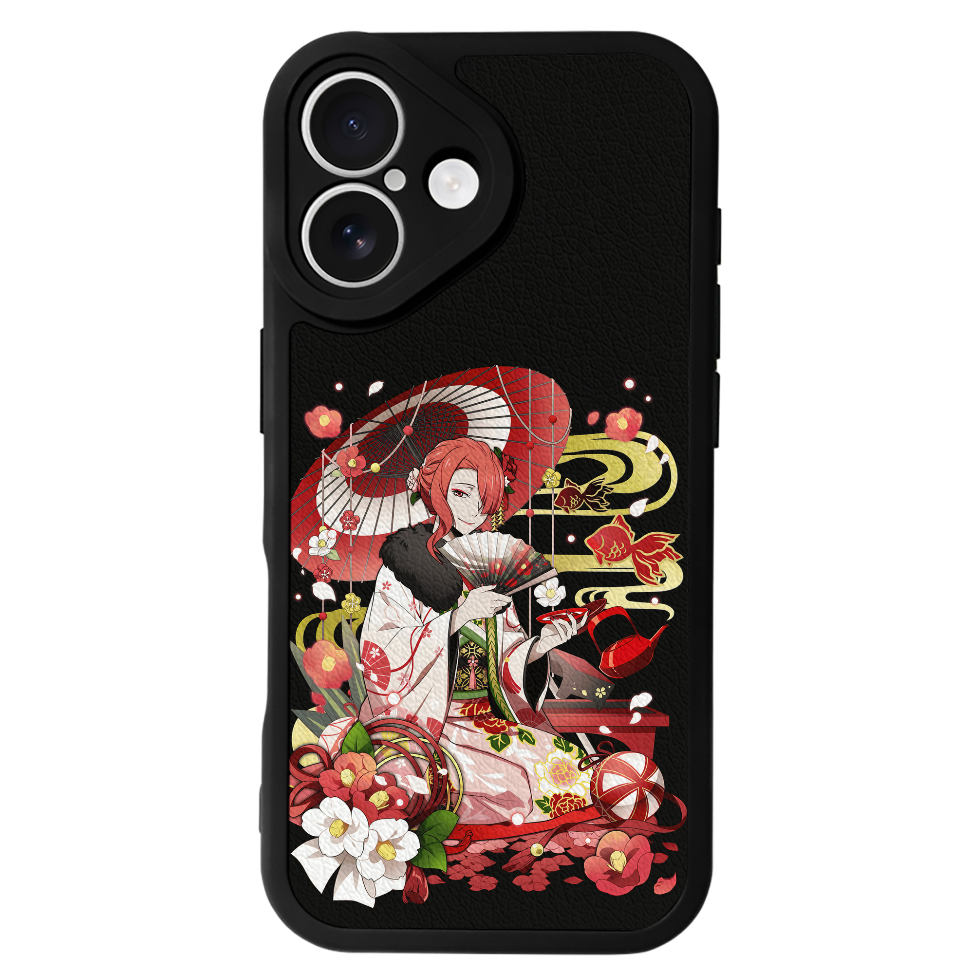 （画像用） 文豪ストレイドッグス Bungo Stray Dogs 【iPhone 16シリーズ対応】シリコンスマホケース（レザー調） 材質：シリコン